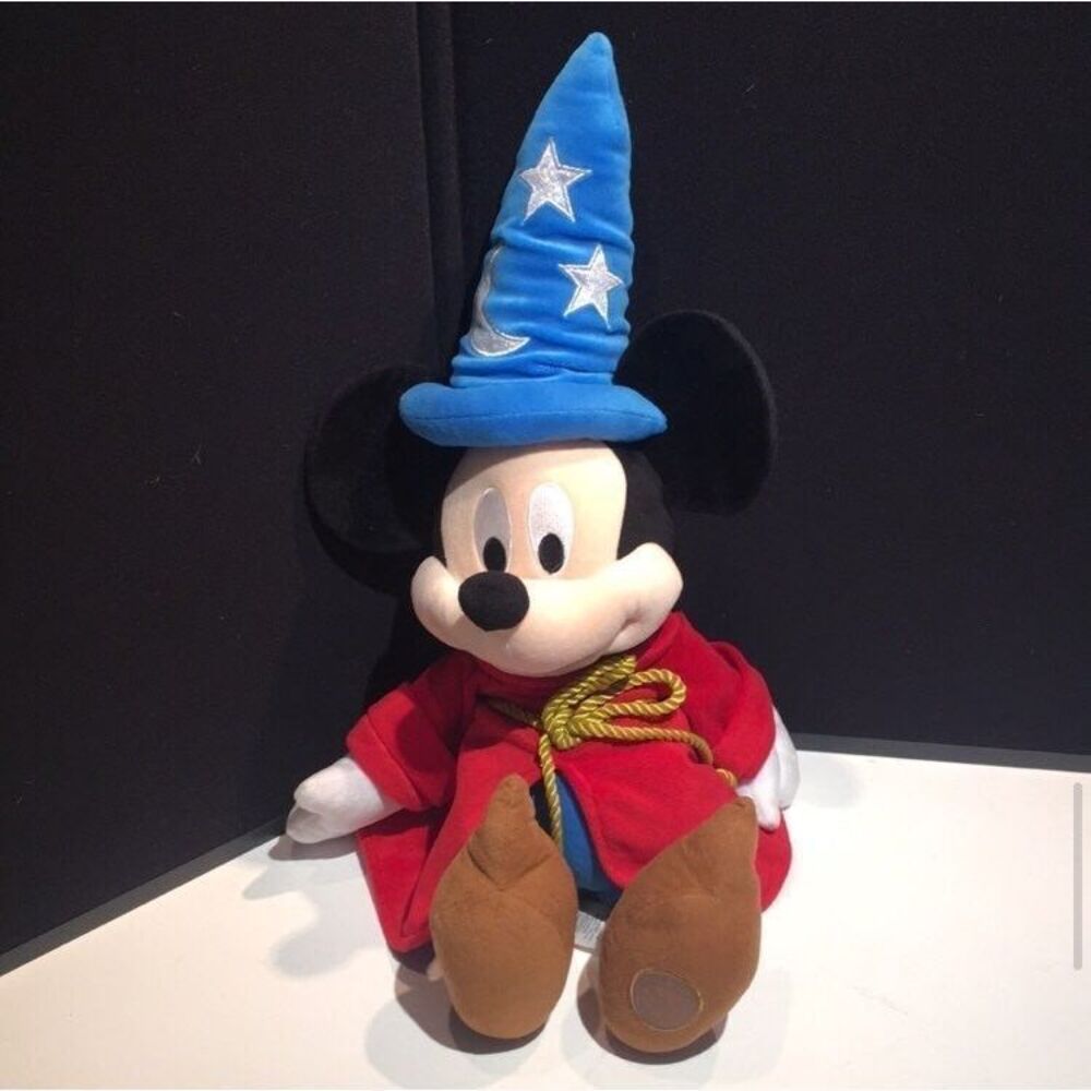 Mickey Mouse Fantasia Sorcerer Plush 24”